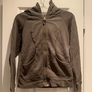 Lululemon Scuba Hoodie Grey Size 6